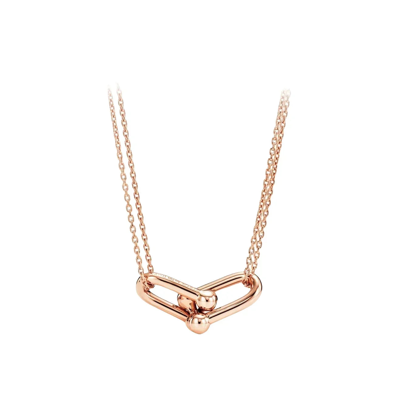 Équina | 925 Silver | Gold-Plated Horseshoe with Zircon