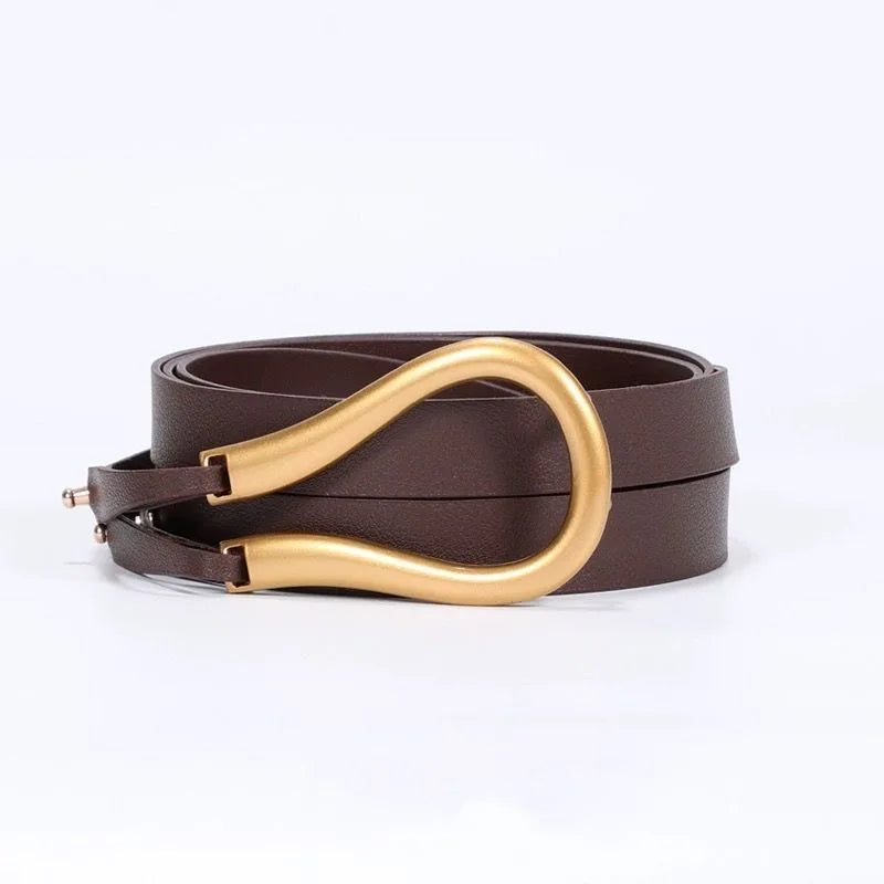 Veyrona | Sculpted Wave Buckle Elegance
