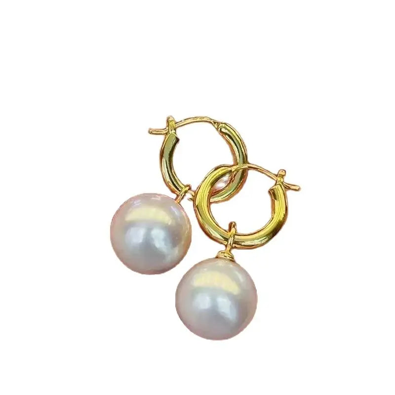 Aurivelle | South Sea Pearl Hoops