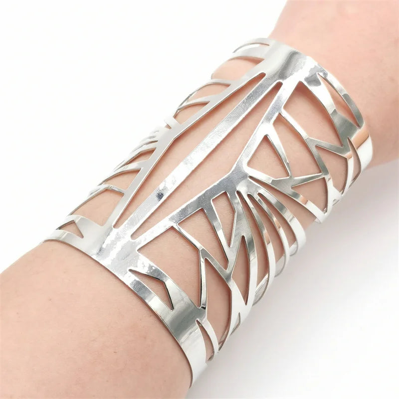 Zylaris | Gold-Plated | Sculptural Cuff