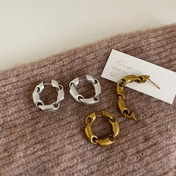 Châinelisse | Vintage Chain Hoops