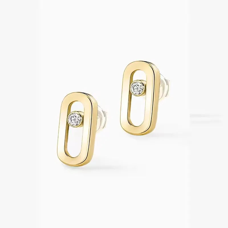 Virellia Earrings | 925 Silver Jewelry | Mobile Zircon Design