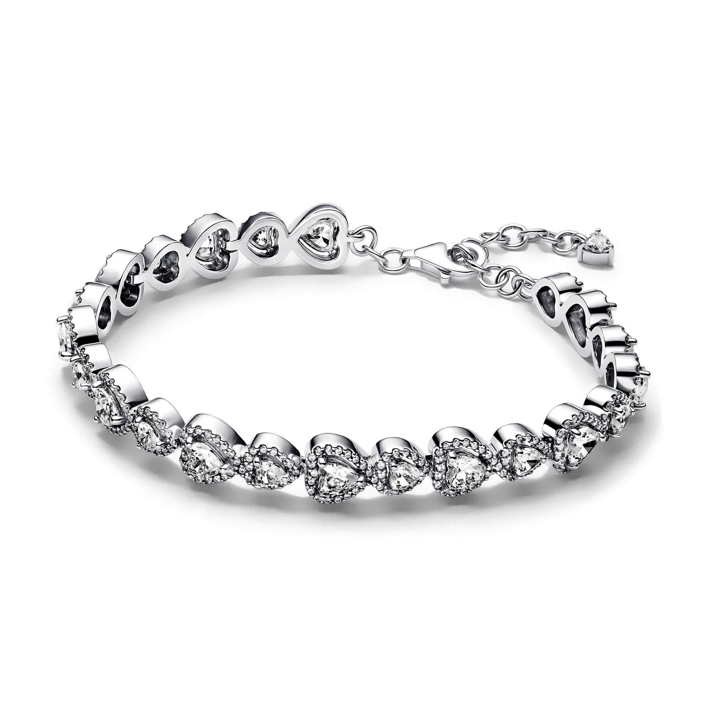 Amorvén | Sterling Silver Snake Chain with Heart