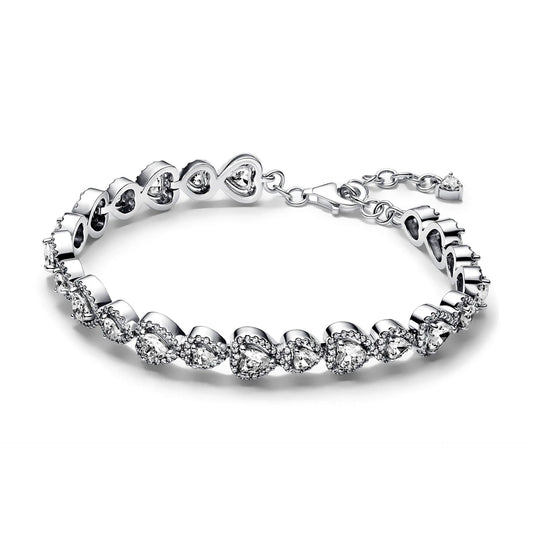 Amorvén | Sterling Silver Snake Chain with Heart