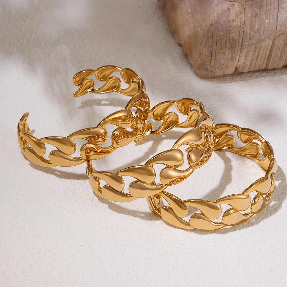 Elvara Drop | 18K Gold-Plated | Water-Inspired
