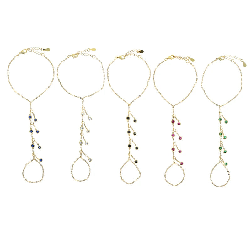 Radiance | Gold-Plated | Adjustable with CZ Stones