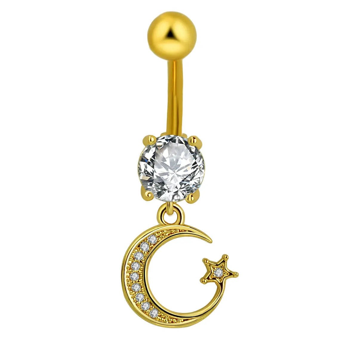 Lunéra | Celestial Crystal Belly Rings