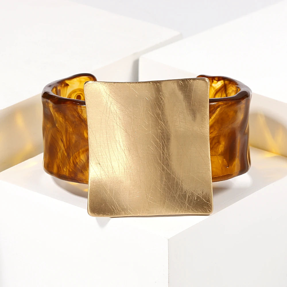 Arcflare | Matte Gold | Sculptural Resin