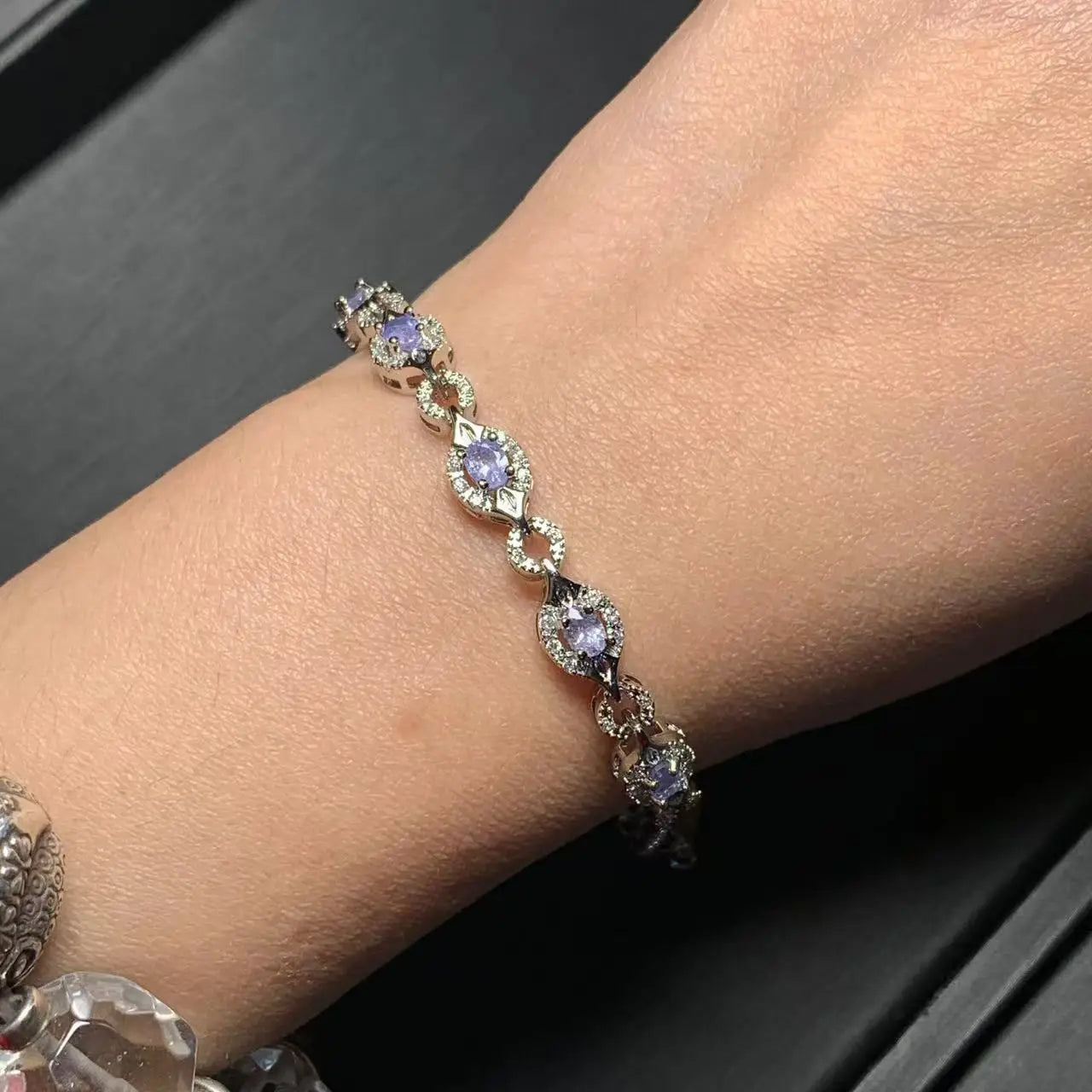 Tanzia Whisper | Silver-Plated | Natural Tanzanite