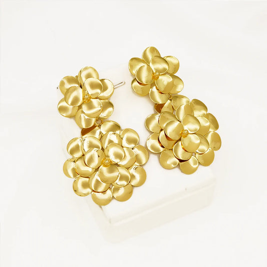 Floréclat — Golden Bloom Earrings