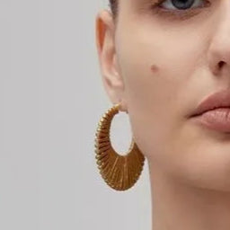 Auréline — Radiant Woven Hoops