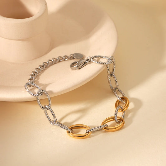 Bivora Link | Stainless Steel | Dual-Tone Chain