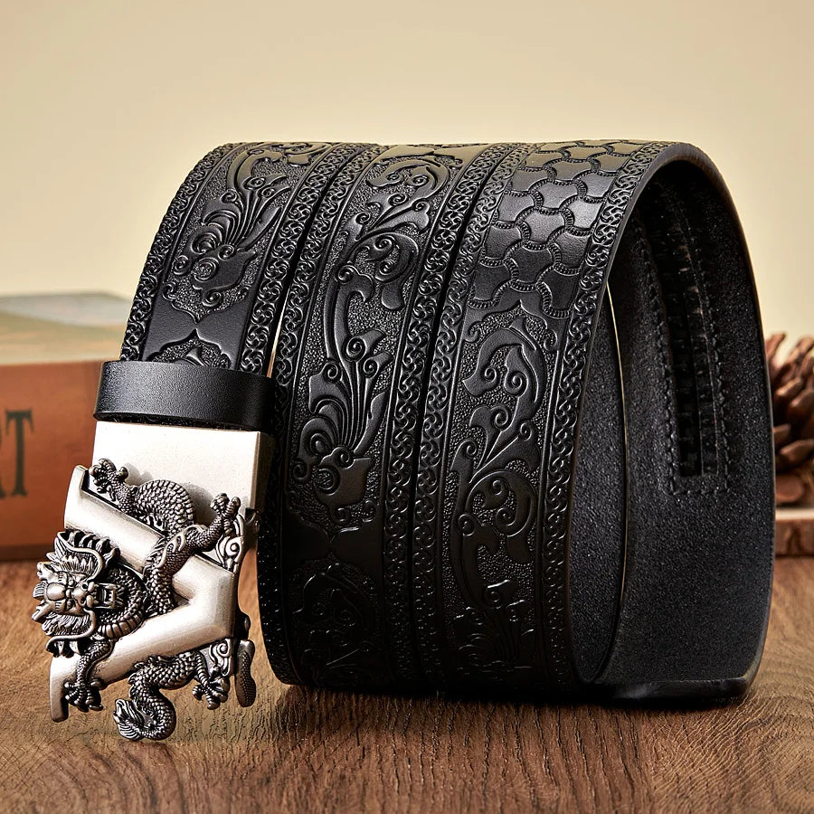 Dracovia | Dragon V Gold Buckle Belt