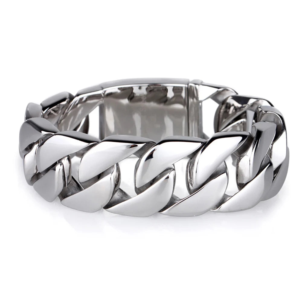 Cúbanoir | 18K Gold-Plated | 32mm Cuban Link