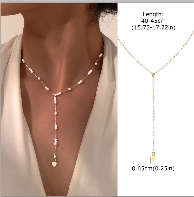 Éloria | Dainty Y-Lariat Elegance