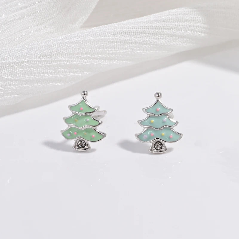 Mirabella Earrings | 925 Silver & Hand-painted Enamel