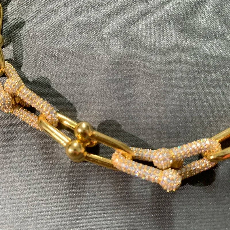 LOCKFIRE | 925 Silver | Yellow Gold Lock Pendant
