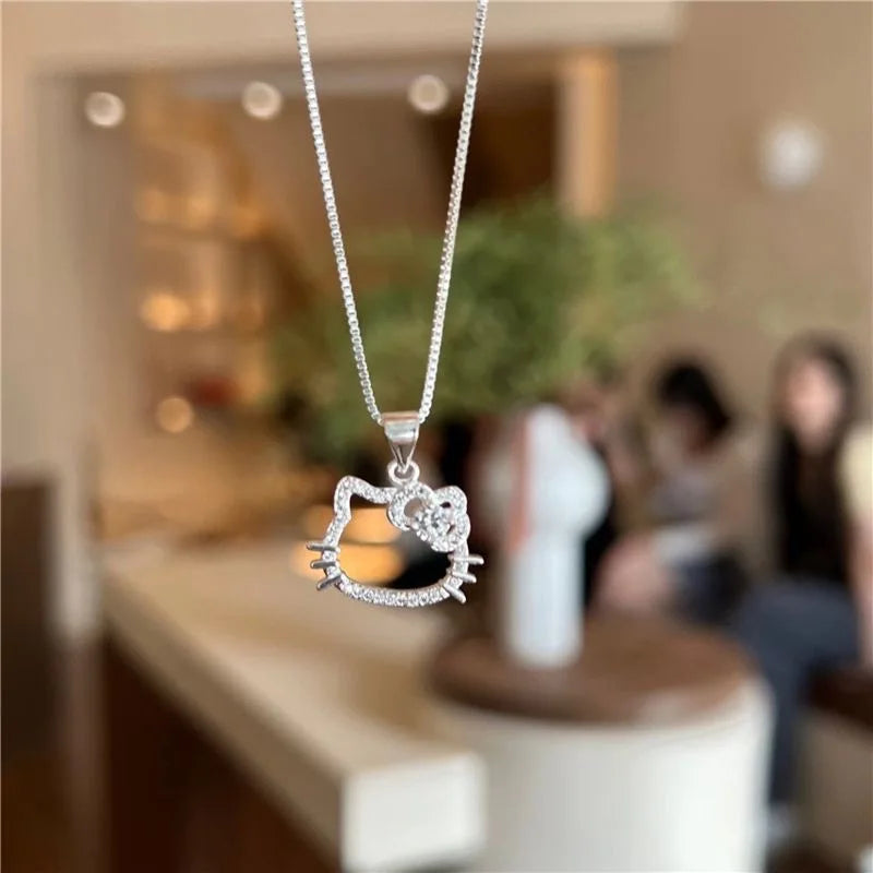 Hello Kitty Necklace | Kawaii Pendant