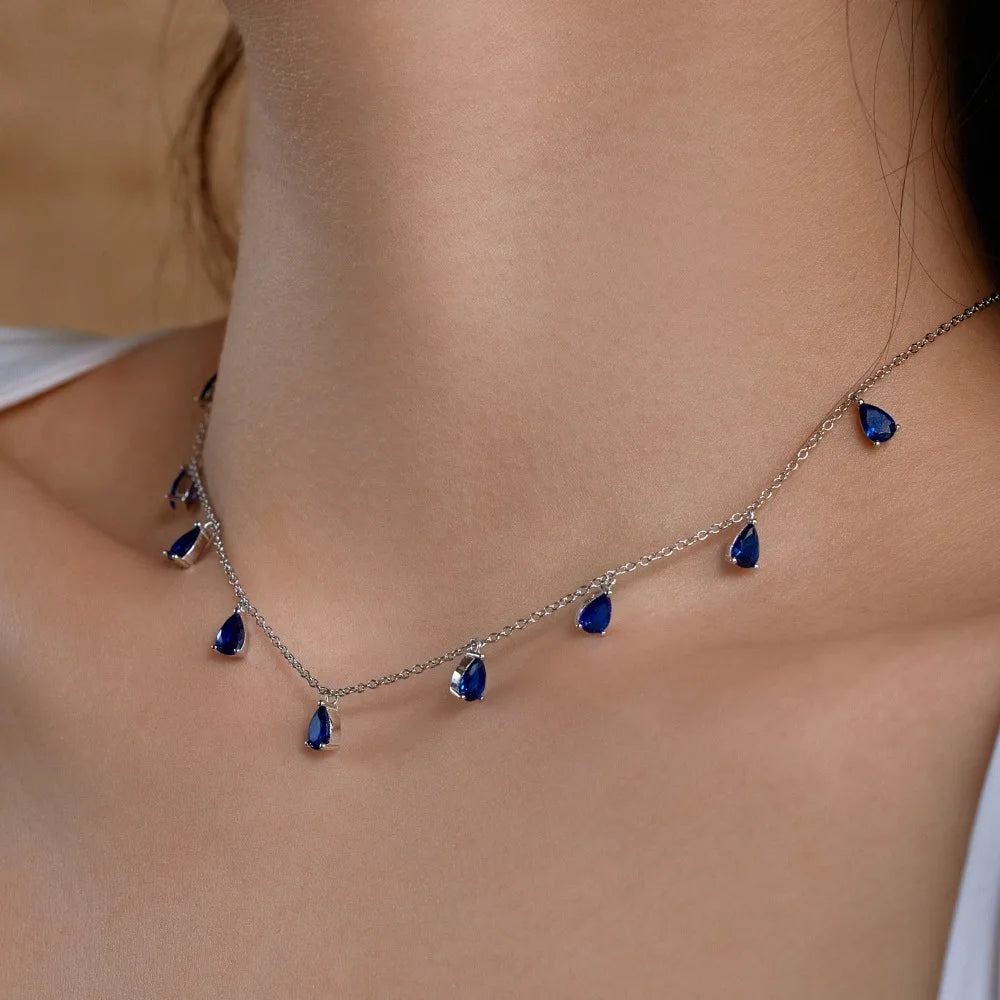 Teardrop Glow | 925 Silver | Zircon Brilliance