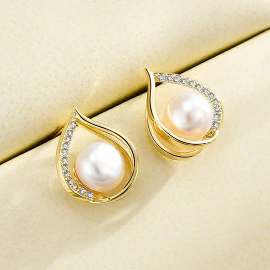 Elvéria | White Pearl | Teardrop Luxury