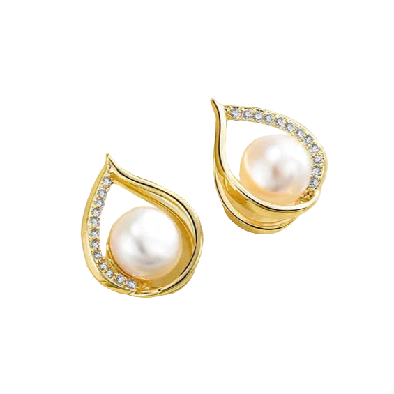 Elvéria | White Pearl | Teardrop Luxury