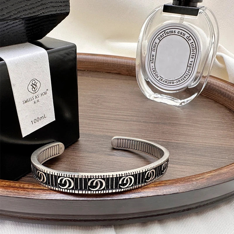 Archelios | Oxidized Sterling Cuff