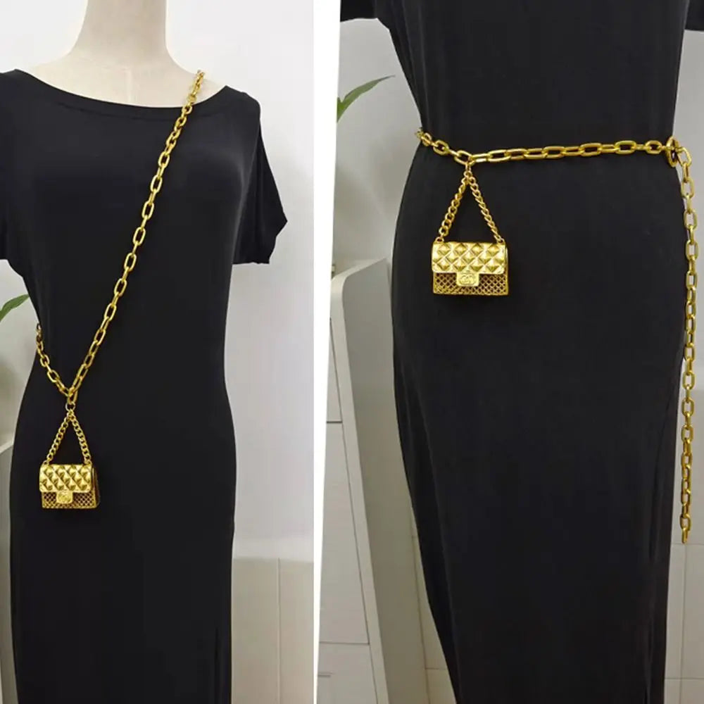 Chânelis | Bold Golden Waist Chain
