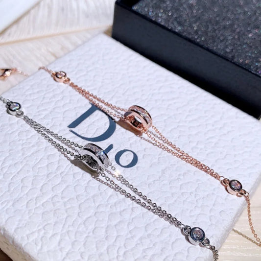 Luna Band | Gold-Plated | Zircon Glow