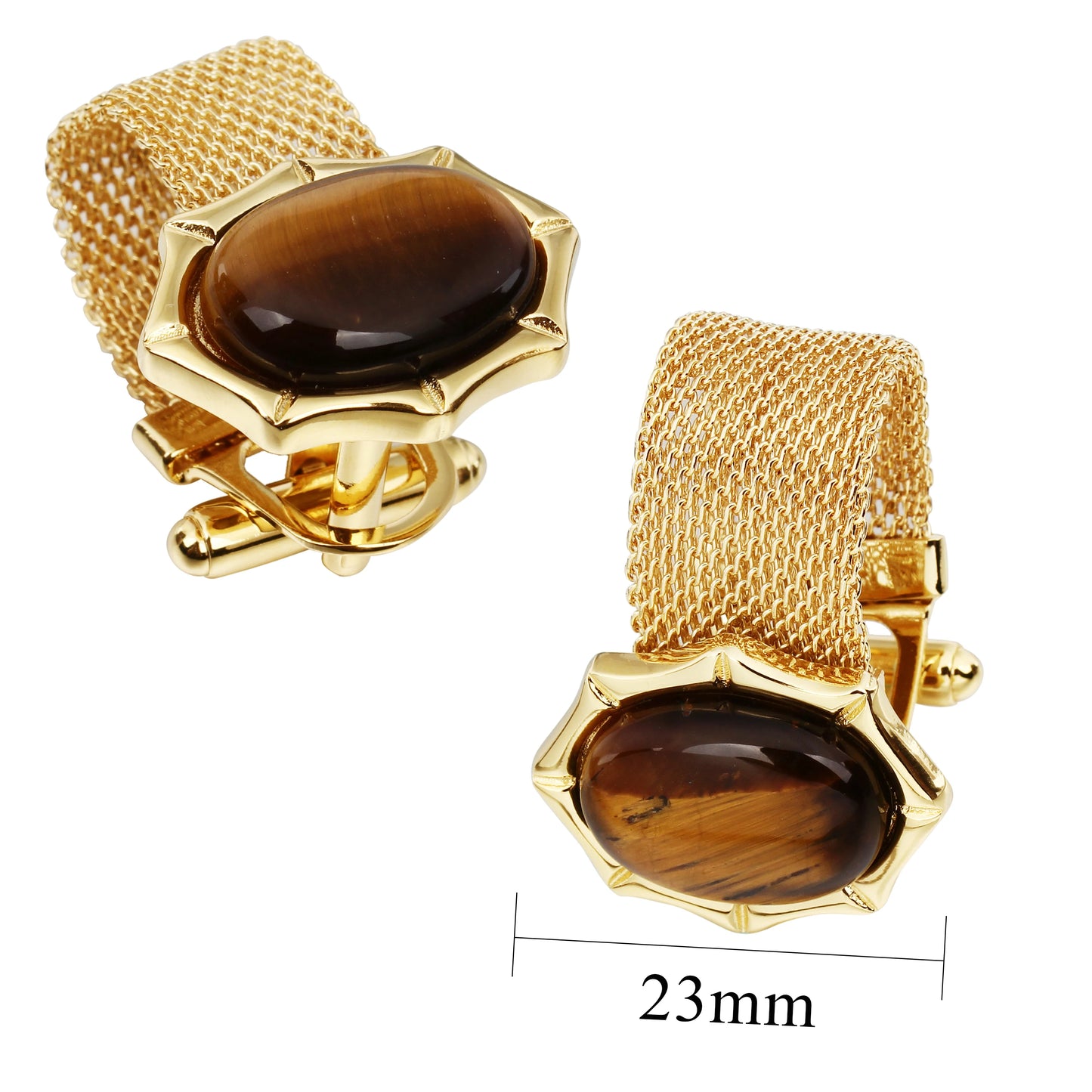 Luxcaton | Gold-Tone with Cat’s Eye Stone