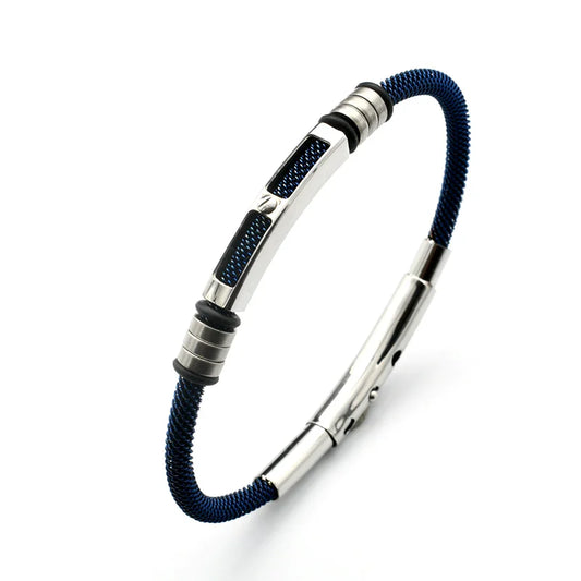 Aurexion Bracelet — Engineered Steel Cable Design