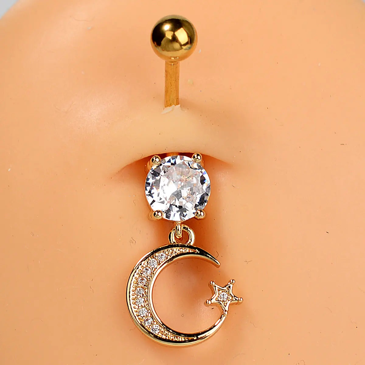 Lunéra | Celestial Crystal Belly Rings