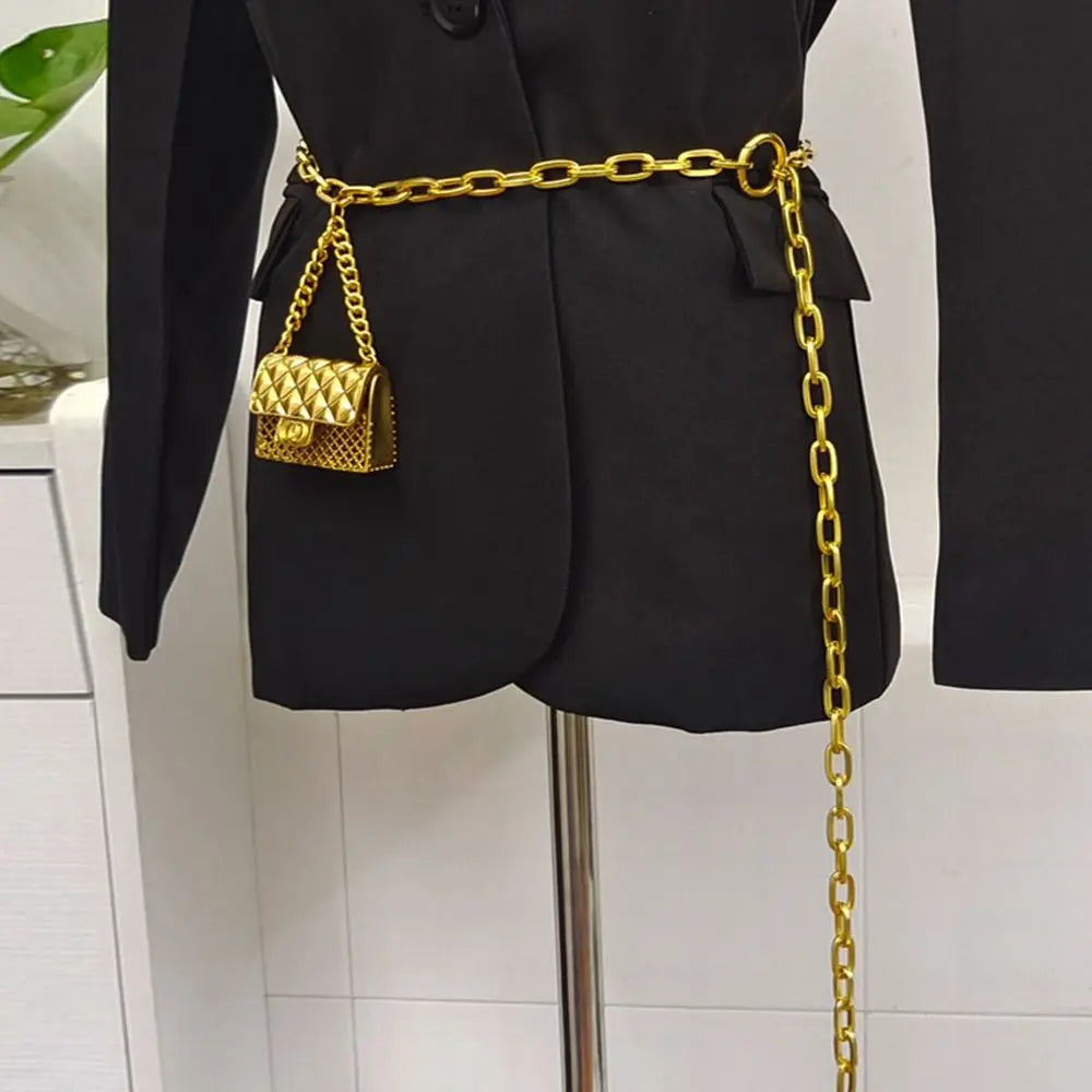 Chânelis | Bold Golden Waist Chain