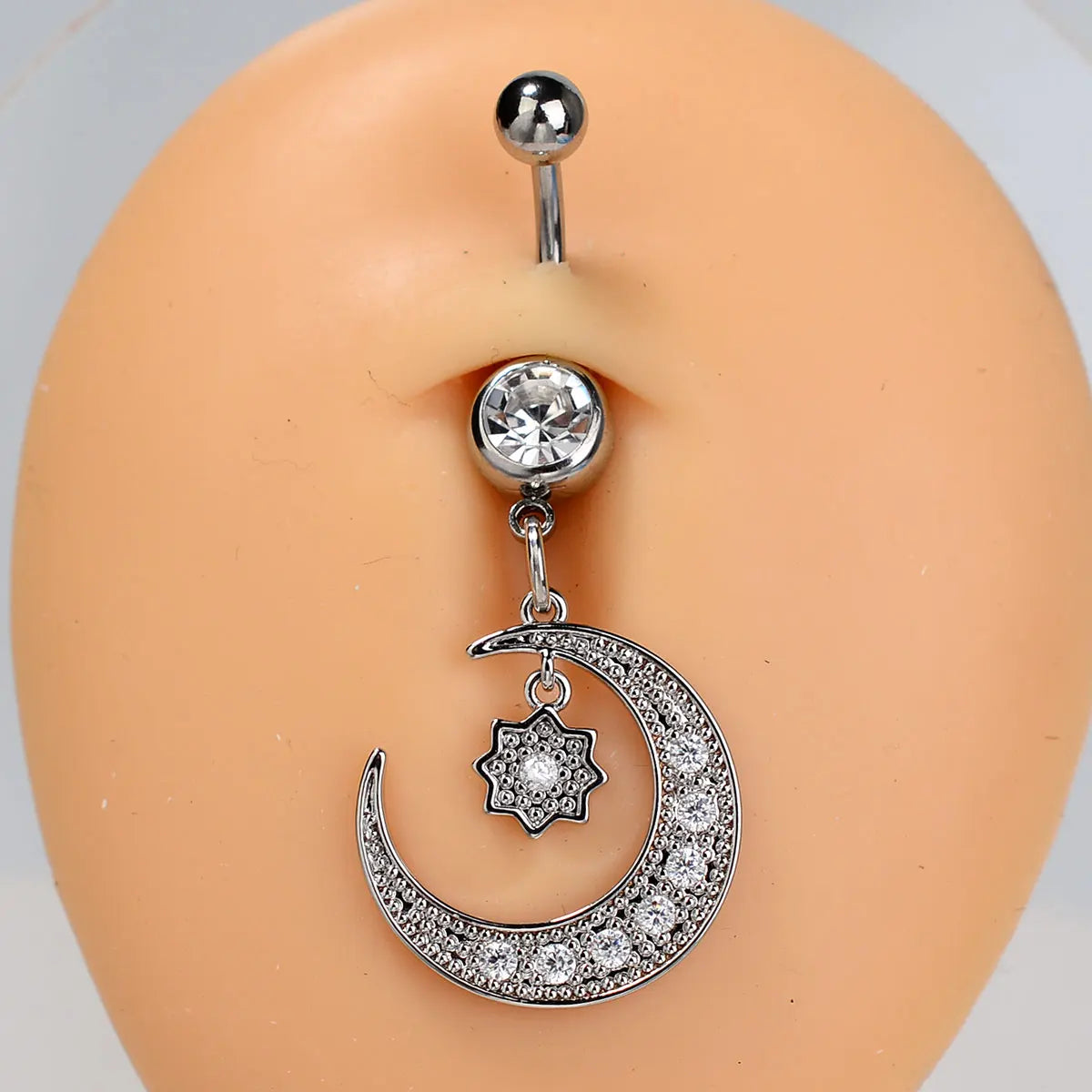 Lunéra | Celestial Crystal Belly Rings