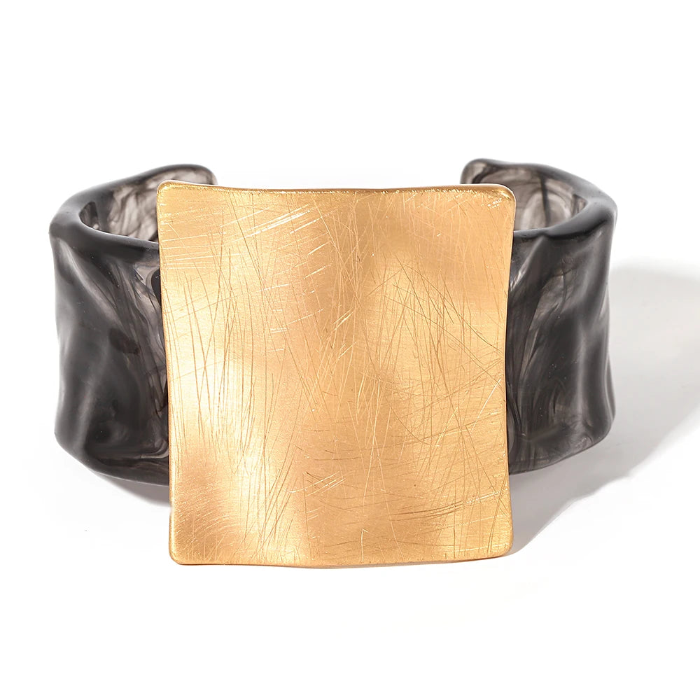 Arcflare | Matte Gold | Sculptural Resin
