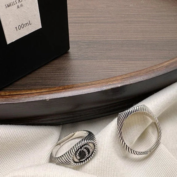 Evolaro | Twisted Sterling Silver Ring