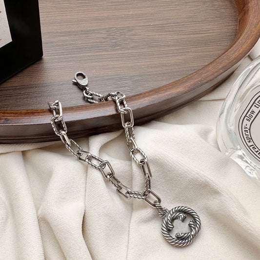 Eryndra — Oxidized Silver Geometry