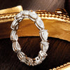 Étoile Éternelle — Pear Moissanite Band