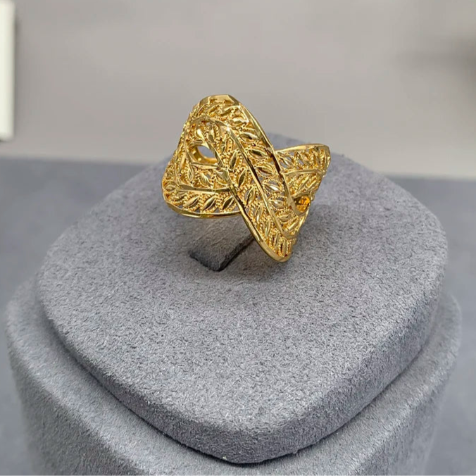 Auréliane | 18K Gold-Plated | Leafwork Set