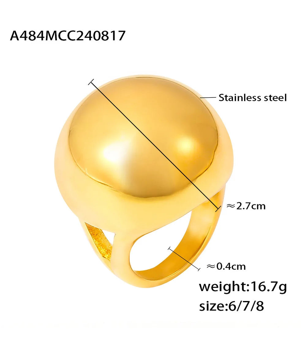 Solara | 18K Gold & Silver | Bold Sphere