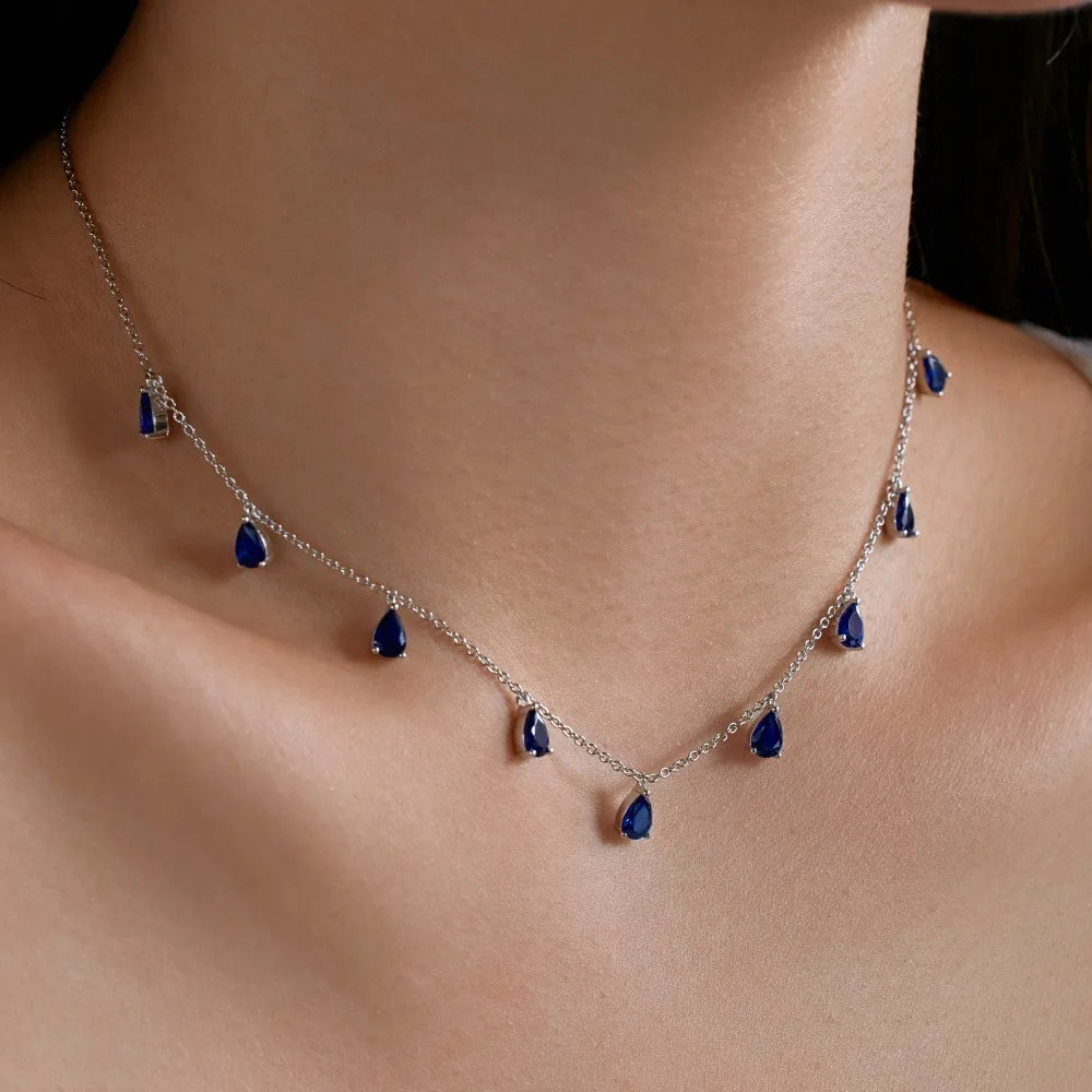 Teardrop Glow | 925 Silver | Zircon Brilliance