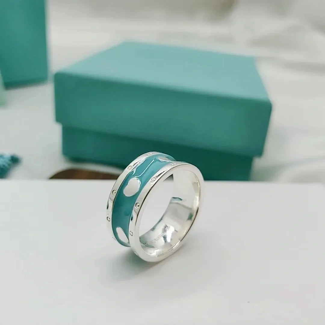 Coeurciel | 925 Silver Heart in Tiffany Blue