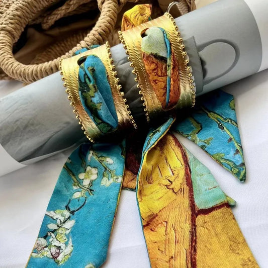 Artevine | Altın Van Gogh Cuff