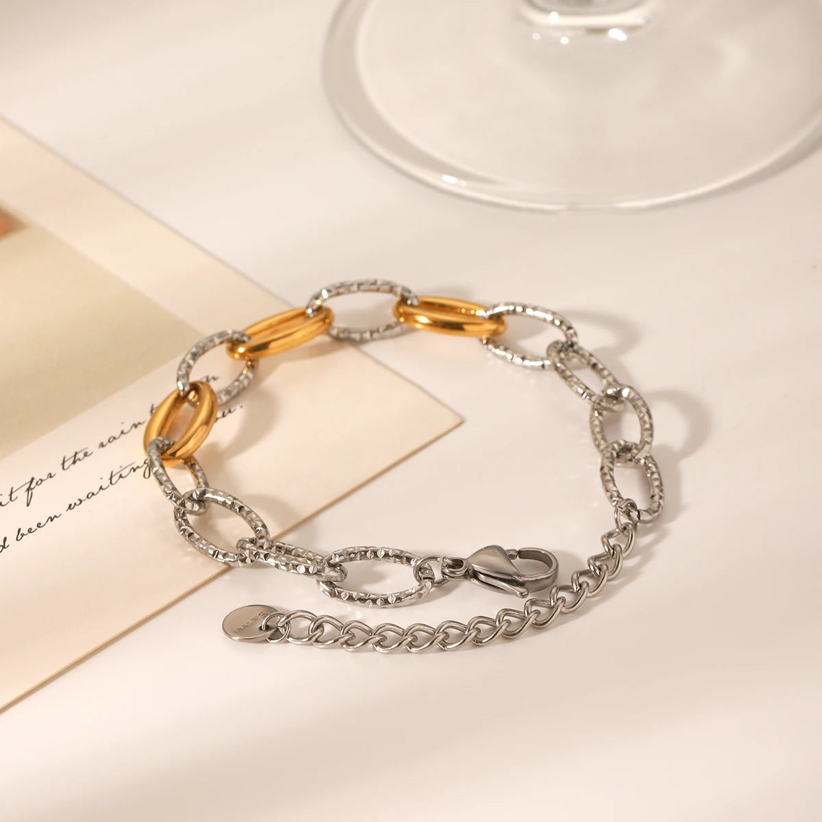 Bivora Link | Stainless Steel | Dual-Tone Chain
