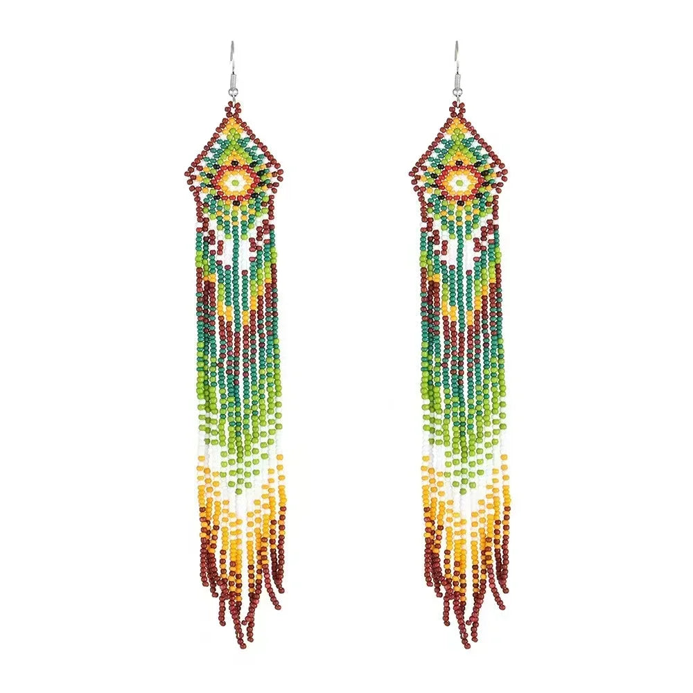 Seraphel | Cascading Beaded Whispers