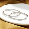Auréline | Moissanite Hoop Brilliance