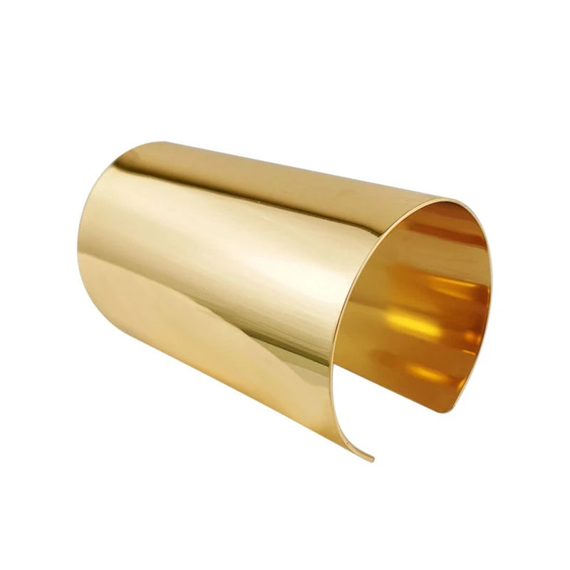 Aurévia | Gold-Tone | Sculpted Cuff