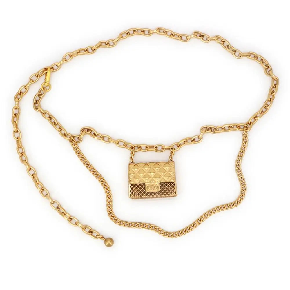 Chânelis | Bold Golden Waist Chain