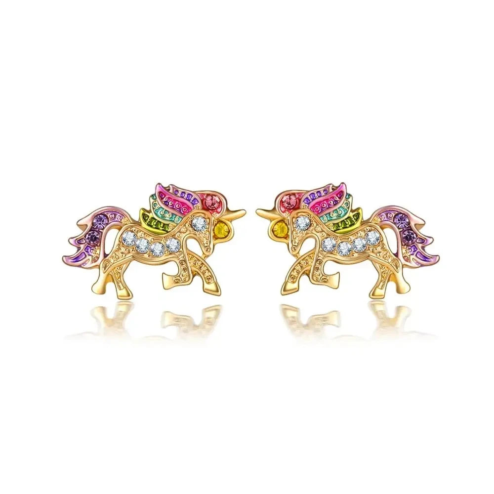 Arcadia Jewelry Set | Unicorn & Rainbow 4-Piece