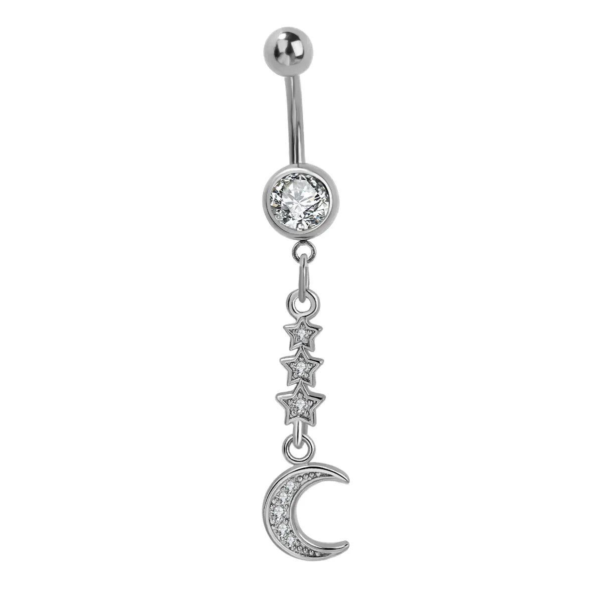 Lunéra | Celestial Crystal Belly Rings