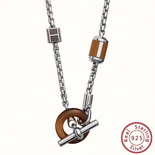 Noctavé — Silver, Ceramic & Leather